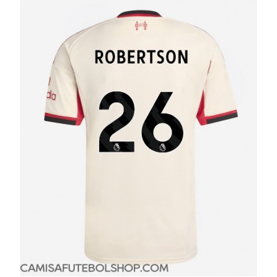 Camisa de time de futebol Liverpool Andrew Robertson #26 Replicas 2º Equipamento 2025-26 Manga Curta Camisa de time de futebol Liverpool Andrew Robertson #26 Replicas 2º Equipamento 2025-26 Manga Curta